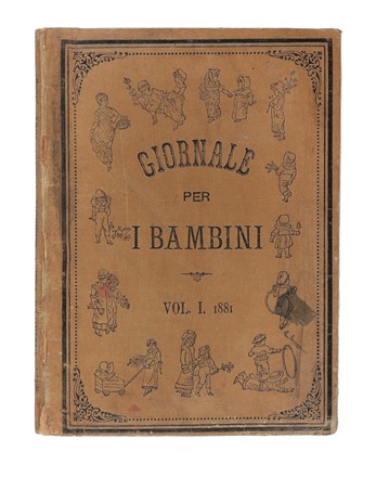  Collodi Carlo : Giornale per i bambini. (La storia di un burattino).  - Asta Libri, autografi e manoscritti - Libreria Antiquaria Gonnelli - Casa d'Aste - Gonnelli Casa d'Aste