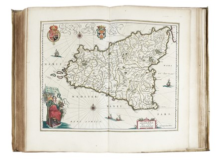  Blaeu Willem Janszoon : Novus atlas... (Italia). Atlanti, Geografia e viaggi, Figurato,  [..]