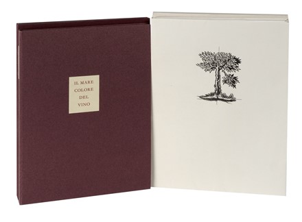  Sciascia Leonardo : Il mare colore del vino.  Bruno Caruso  (Palermo, 1927 - Roma, 2018)  - Asta Libri, autografi e manoscritti - Libreria Antiquaria Gonnelli - Casa d'Aste - Gonnelli Casa d'Aste