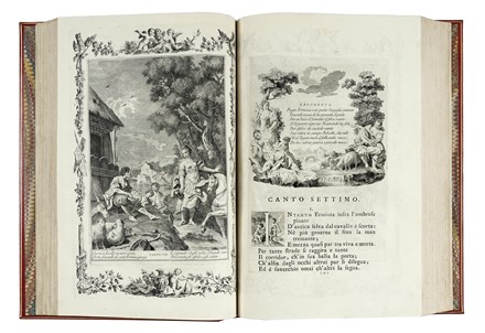  Tasso Torquato : La Gerusalemme liberata [...] Con le figure di Giambatista Piazzetta alla sacra real maest di Maria Teresa d'Austria...  Giovanni Battista Piazzetta  (Venezia, 1683 - 1754)  - Asta Libri, autografi e manoscritti - Libreria Antiquaria Gonnelli - Casa d'Aste - Gonnelli Casa d'Aste