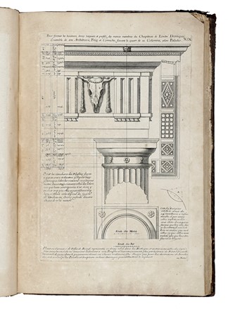  Bosse Abraham : Trait des manieres de dessiner les o'rdres de l'architecture antique  [..]