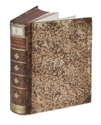  Napoleone I Napoleone I : Codice di Napoleone il Grande pel Regno d'Italia. Edizione originale e la sola ufficiale.  - Asta Libri, autografi e manoscritti - Libreria Antiquaria Gonnelli - Casa d'Aste - Gonnelli Casa d'Aste