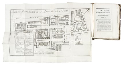  Covoni Girolami Marco : Regolamento del Regio Arcispedale di Santa Maria Nuova di Firenze.  Giovanni Battista Cecchi  (Firenze, ), Antonio Lumachi, Vincenzio Fineschi  - Asta Libri, autografi e manoscritti - Libreria Antiquaria Gonnelli - Casa d'Aste - Gonnelli Casa d'Aste