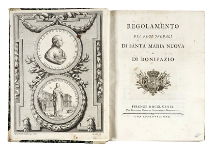  Bruni Francesco : Storia dell'I. e R. Spedale di S. Maria degl'Innocenti di Firenze e di molti altri...  Marco Covoni Girolami, Giovanni Battista Cecchi  (Firenze, )  - Asta Libri, autografi e manoscritti - Libreria Antiquaria Gonnelli - Casa d'Aste - Gonnelli Casa d'Aste