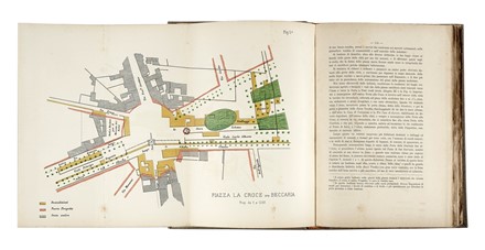  Poggi Giuseppe : Sui lavori per l'ingrandimento di Firenze...  Luigi Biadi  - Asta Libri, autografi e manoscritti - Libreria Antiquaria Gonnelli - Casa d'Aste - Gonnelli Casa d'Aste