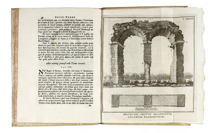  Manni Domenico Maria : Delle antiche terme di Firenze.  - Asta Libri, autografi e manoscritti - Libreria Antiquaria Gonnelli - Casa d'Aste - Gonnelli Casa d'Aste