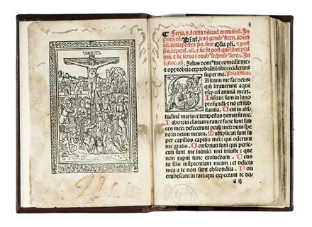 Officium hebdomade sancte, secundum Romanam Curiam.  - Asta Libri, autografi e manoscritti - Libreria Antiquaria Gonnelli - Casa d'Aste - Gonnelli Casa d'Aste