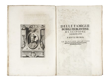  Ammirato Scipione : Delle famiglie nobili fiorentine...  - Asta Libri, autografi e manoscritti - Libreria Antiquaria Gonnelli - Casa d'Aste - Gonnelli Casa d'Aste