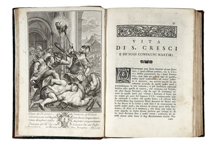  Brocchi Giuseppe Maria [e altri] : Vite de' santi e beati fiorentini...  Modesto Rastrelli, Guglielmo Bartoli, Placido Landini, Domenico Maria Manni  - Asta Libri, autografi e manoscritti - Libreria Antiquaria Gonnelli - Casa d'Aste - Gonnelli Casa d'Aste