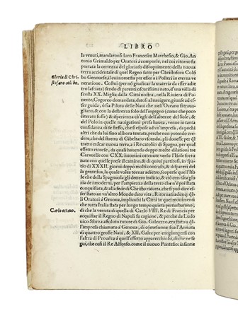  Interiano Paolo : Ristretto delle Historie Genovesi.  - Asta Libri, autografi e manoscritti - Libreria Antiquaria Gonnelli - Casa d'Aste - Gonnelli Casa d'Aste