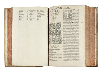  Zasius Ulrich : Responsorum iuris sive consiliorum [...] liber primus [-secundus].  - Asta Libri, autografi e manoscritti - Libreria Antiquaria Gonnelli - Casa d'Aste - Gonnelli Casa d'Aste