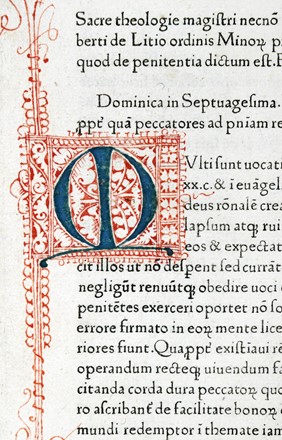  Caracciolus Robertus : Sermones quadragesimales de poenitentia.  - Asta Libri, autografi e manoscritti - Libreria Antiquaria Gonnelli - Casa d'Aste - Gonnelli Casa d'Aste