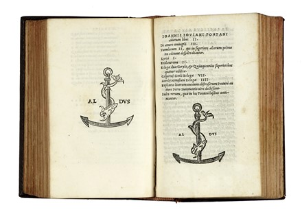  Pontano Giovanni Gioviano : Pontani Opera. Urania, sive De stellis libri quinque...  - Asta Libri, autografi e manoscritti - Libreria Antiquaria Gonnelli - Casa d'Aste - Gonnelli Casa d'Aste