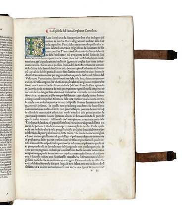  Caterina da Siena : Epistole devotissime de sancta Catharina da Siena...  - Asta Libri, autografi e manoscritti - Libreria Antiquaria Gonnelli - Casa d'Aste - Gonnelli Casa d'Aste