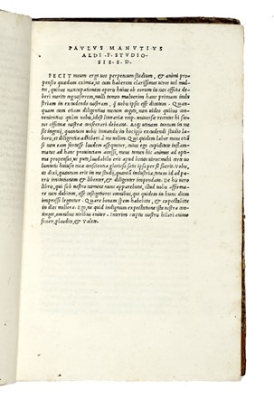  Cicero Marcus Tullius : In hoc volumine haec continentur. Rhetoricorum ad C. Herennium lib. IIII. [...] de inuentione lib. III...  - Asta Libri, autografi e manoscritti - Libreria Antiquaria Gonnelli - Casa d'Aste - Gonnelli Casa d'Aste