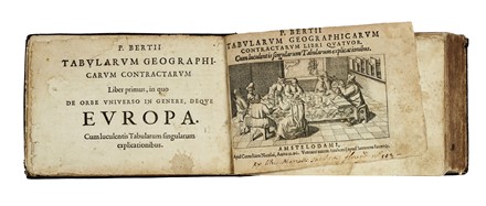  Bertius Petrus : Tabularum Geographicarum contractarum Libri Quatuor...  Jodocus Hondius  (Wakken, 1563 - Amsterdam, 1612)  - Asta Libri, autografi e manoscritti - Libreria Antiquaria Gonnelli - Casa d'Aste - Gonnelli Casa d'Aste