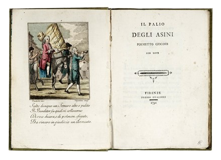 Raccolta di rari e curiosi trattatelli riguardanti feste e tradizioni fiorentine tra il XVI e il XVIII secolo.  Modesto Rastrelli, Domenico Maria Manni, Gaetano Cambiagi  - Asta Libri, autografi e manoscritti - Libreria Antiquaria Gonnelli - Casa d'Aste - Gonnelli Casa d'Aste