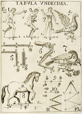  Borelli Giovanni Alfonso : De motu animalium [...] Opus posthumum. Pars prima [-altera].  - Asta Libri, autografi e manoscritti - Libreria Antiquaria Gonnelli - Casa d'Aste - Gonnelli Casa d'Aste