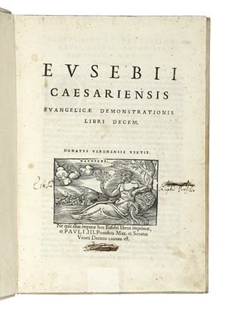 Lotto di testi religiosi del Cinquecento  Eusebius Caesariensis, Theophylactus, Ludolphus de Saxonia  (1300 - 1377)  - Asta Libri, autografi e manoscritti - Libreria Antiquaria Gonnelli - Casa d'Aste - Gonnelli Casa d'Aste