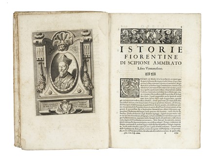  Ammirato Scipione : Istorie Fiorentine [...]. Parte prima [-seconda].  Pieter De Jode  (Anversa, 1570 - 1634)  - Asta Libri, autografi e manoscritti - Libreria Antiquaria Gonnelli - Casa d'Aste - Gonnelli Casa d'Aste