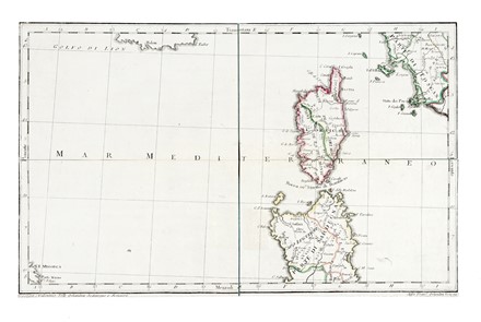  Autori vari : Raccolta di sei mappe in cofanetto di cuoio.  - Asta Arte Antica,  [..]