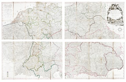  Ignaz Heymann  (Karansebes (Romania), 1765 - Vienna, 1815) : Postkarte von Deutschland  [..]