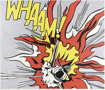  Roy Lichtenstein  (New York, 1923 - 1997) : Whaam!  - Asta Arte Antica, Moderna  [..]