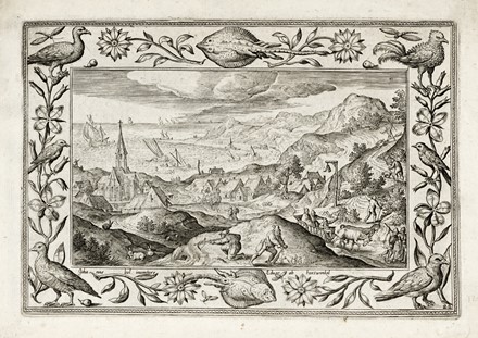  Adriaen Collaert  (Anversa, 1560 - 1618), Hans Bol  (Malines, 1534 - Amsterdam,  [..]