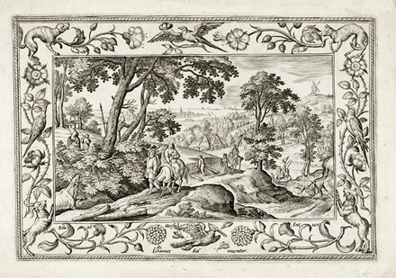  Adriaen Collaert  (Anversa, 1560 - 1618), Hans Bol  (Malines, 1534 - Amsterdam,  [..]