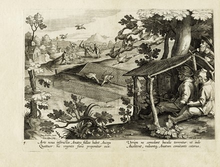  Jan Van der Straet (detto Stradano)  (Bruges, 1523 - Firenze, 1605) [da] : La caccia  [..]