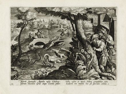  Jan Van der Straet (detto Stradano)  (Bruges, 1523 - Firenze, 1605) [da] : La caccia  [..]