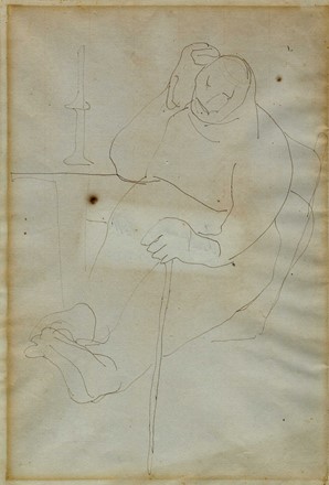  Lorenzo Viani  (Viareggio, 1882 - Ostia, 1936) : Lotto composto di 2 disegni.   [..]