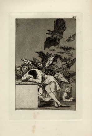  Francisco Goya y Lucientes  (Fuendetodos,, 1746 - Bordeaux,, 1828) : Los Caprichos.  [..]