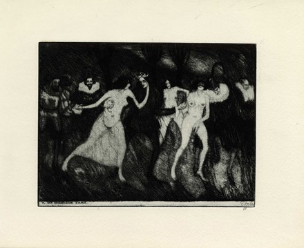  Stefan Eggeler  (Vienna, 1894 - 1969) : Walpurgisnacht.  - Asta Arte Antica, Moderna  [..]