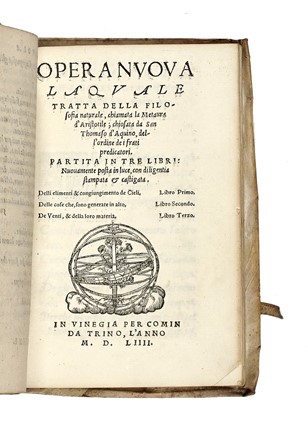 Lotto di 3 cinquecentine di filosofia e politica.  Aulus Persius Flaccus, Aristoteles, Francesco Patrizi  (Cherso, 1529 - Roma, 1597), Benedetto Varchi  - Asta Libri, Autografi e Manoscritti - Libreria Antiquaria Gonnelli - Casa d'Aste - Gonnelli Casa d'Aste