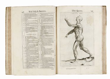  Guidi Guido : Vidi Vidii Florentini De anatome corporis humani libri 7. Medicina  - Auction BOOKS, MANUSCRIPTS AND AUTOGRAPHS - Libreria Antiquaria Gonnelli - Casa d'Aste - Gonnelli Casa d'Aste