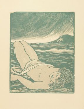 Francesco Nonni  (Faenza, 1885 - 1975) : Tre xilografie.  - Auction Prints, Drawings, Maps and Views - Libreria Antiquaria Gonnelli - Casa d'Aste - Gonnelli Casa d'Aste