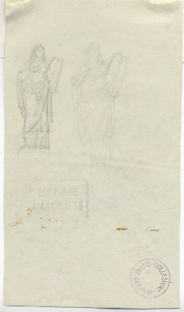  Luigi Sabatelli  (Firenze, 1772 - Milano, 1850) : Schizzo per l'Assunzione della Vergine in cielo.  - Asta Stampe e Disegni - Libreria Antiquaria Gonnelli - Casa d'Aste - Gonnelli Casa d'Aste