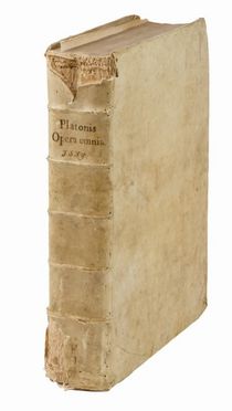  Plato : Omnia [...] opera tralatione Marsilii Ficini, emendatione et ad graecum Codicem Collatione Simonis Grynaei... Classici, Filosofia, Letteratura  Marsilio Ficino, Simon Grynaeus  (1493 - 1541)  - Auction BOOKS, MANUSCRIPTS, PRINTS AND DRAWINGS - Libreria Antiquaria Gonnelli - Casa d'Aste - Gonnelli Casa d'Aste