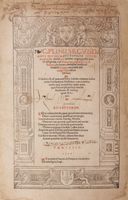 Opus divinum, cui titulus Historia Naturalis...
