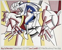 Manifesto della Mostra di Roy Lichtenstein alla Galleria di Leo Castelli, New York.
