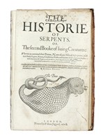 The Historie of Serpents or the second booke of living creatures.