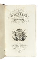 Lotto composto di 2 alamanacchi toscani per gli anni 1842 e 1846.
