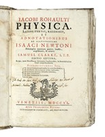 Physica. Latine vertit, recensuit, et adnotationibus ex illustrissimi Isaaci Newtoni philosophia maximam partem haustis...