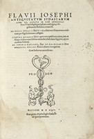 Antiquitatum iudaicarum libri XX.
