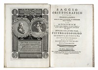 Saggio orittografico ovvero osservazioni sopra le terre nautilitiche ed ammonitiche della Toscana.