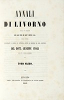 Annali di Livorno, dalla sua origine sino all'anno di Ges Cristo 1840 [...]. Tomo primo (-quarto).