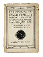 La Reggenza Italiana del Carnaro. Disegno di un nuovo ordinamento dello Stato Libero di Fiume.