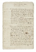 Manuscrit venu de St. Helne d'une manire inconnue.