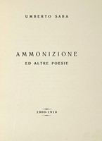 Ammonizione ed altre poesie.